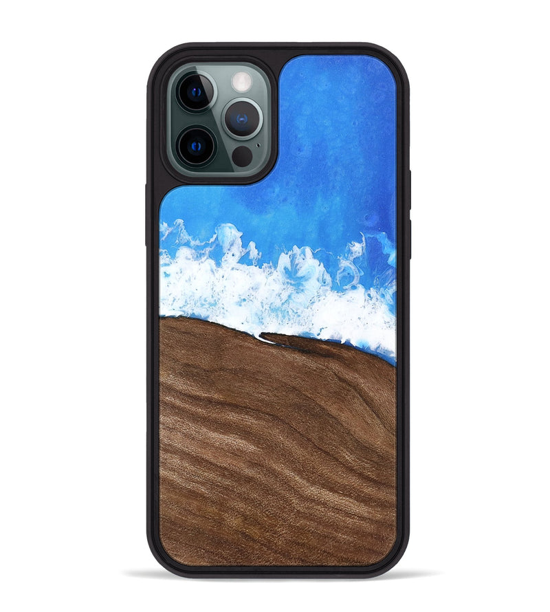 iPhone 12 Pro Max Wood Phone Case - Honora (Coastal, 744726)