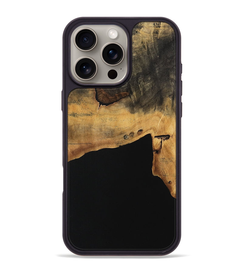 iPhone 16 Pro Max Wood Phone Case - Petter (Wood Burl, 744727)