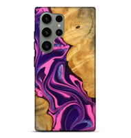 Galaxy S24 Ultra Wood Live Edge Phone Case - Kedah (Purple, 744749)