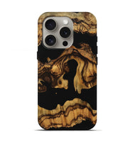 iPhone 16 Pro Wood Live Edge Phone Case - Polk (Wood Burl, 744754)