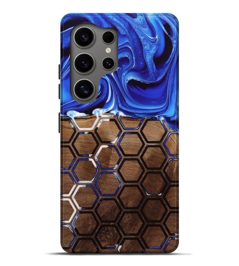 Galaxy S25 Ultra Wood Live Edge Phone Case - Taurean (Pattern, 744778)