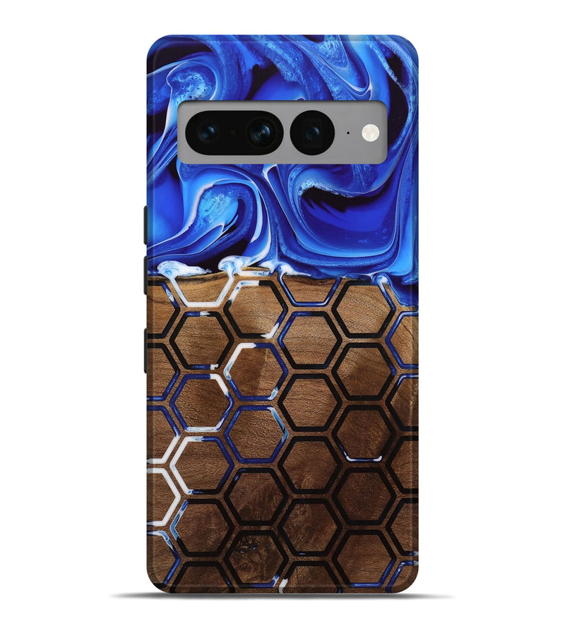 Pixel 7 Pro Wood Live Edge Phone Case - Taurean (Pattern, 744778)