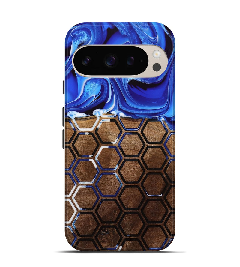 Pixel 9 Wood Live Edge Phone Case - Taurean (Pattern, 744778)