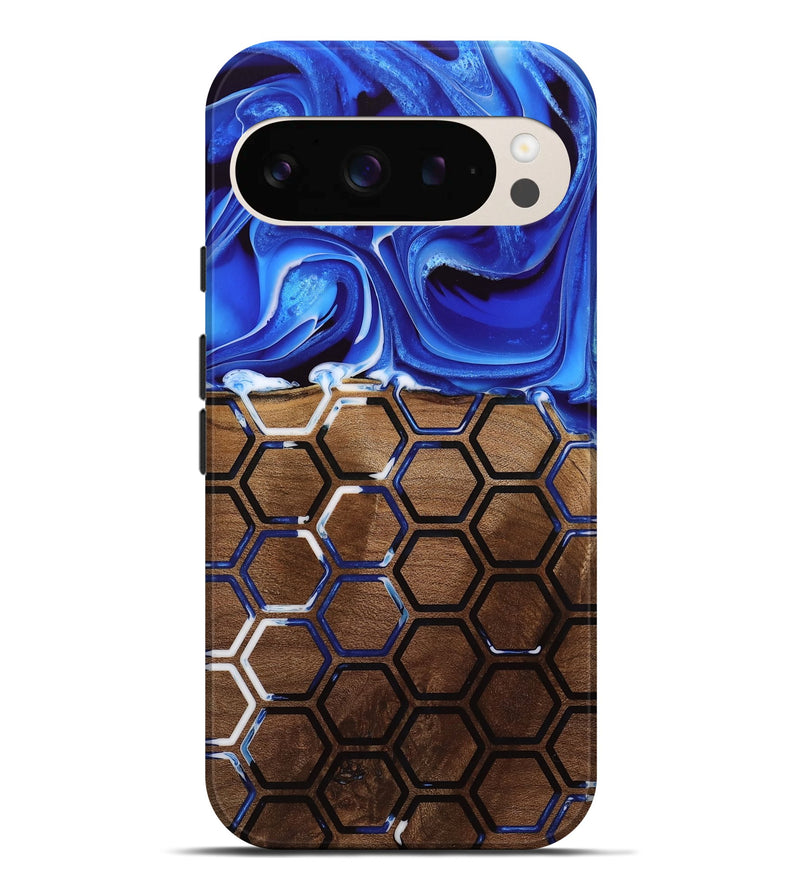 Pixel 9 Pro XL Wood Live Edge Phone Case - Taurean (Pattern, 744778)