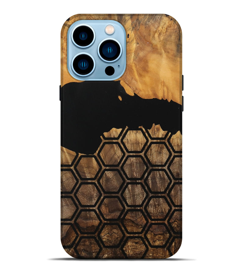 iPhone 14 Pro Max Wood Live Edge Phone Case - Brenda (Pattern, 744780)