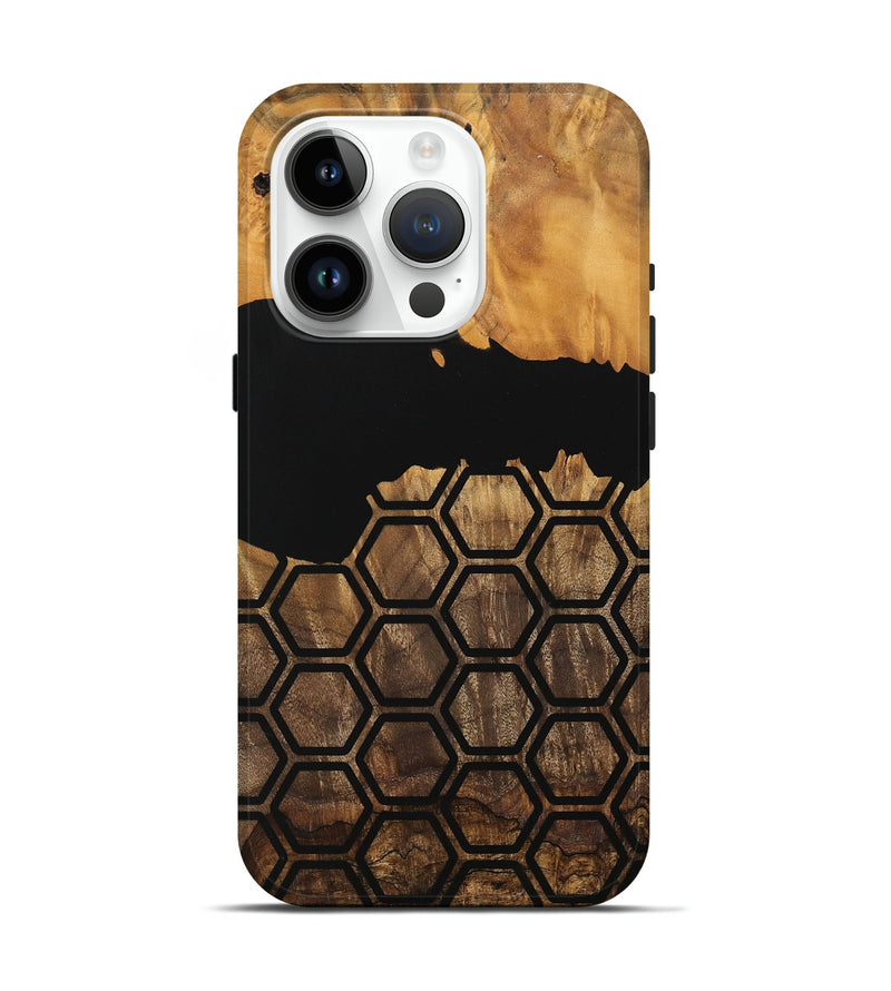 iPhone 15 Pro Wood Live Edge Phone Case - Brenda (Pattern, 744780)