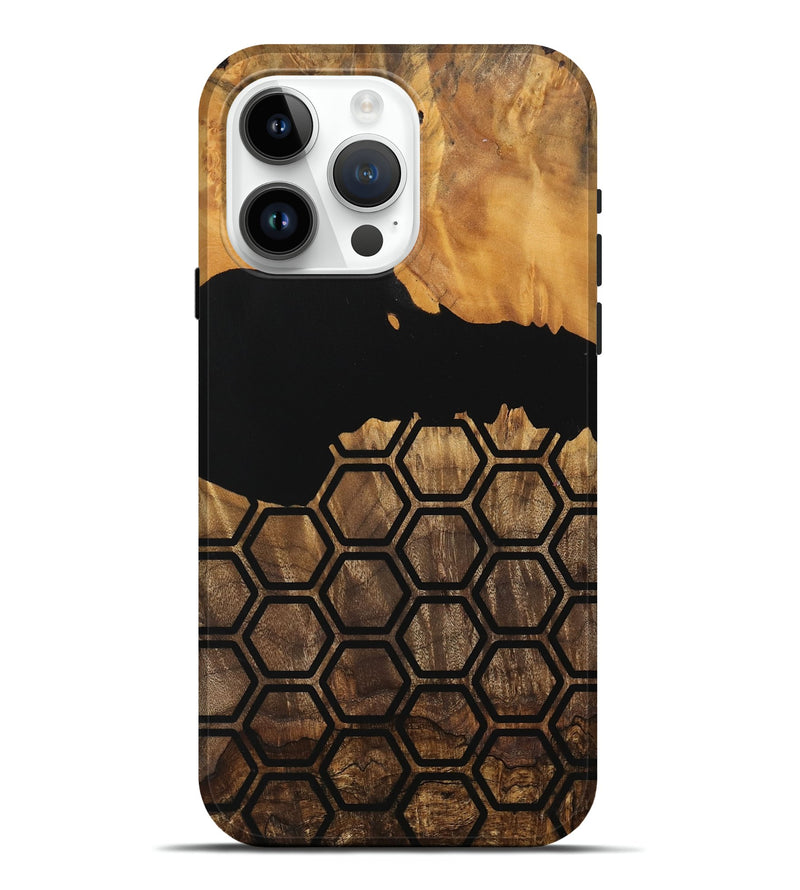 iPhone 15 Pro Max Wood Live Edge Phone Case - Brenda (Pattern, 744780)