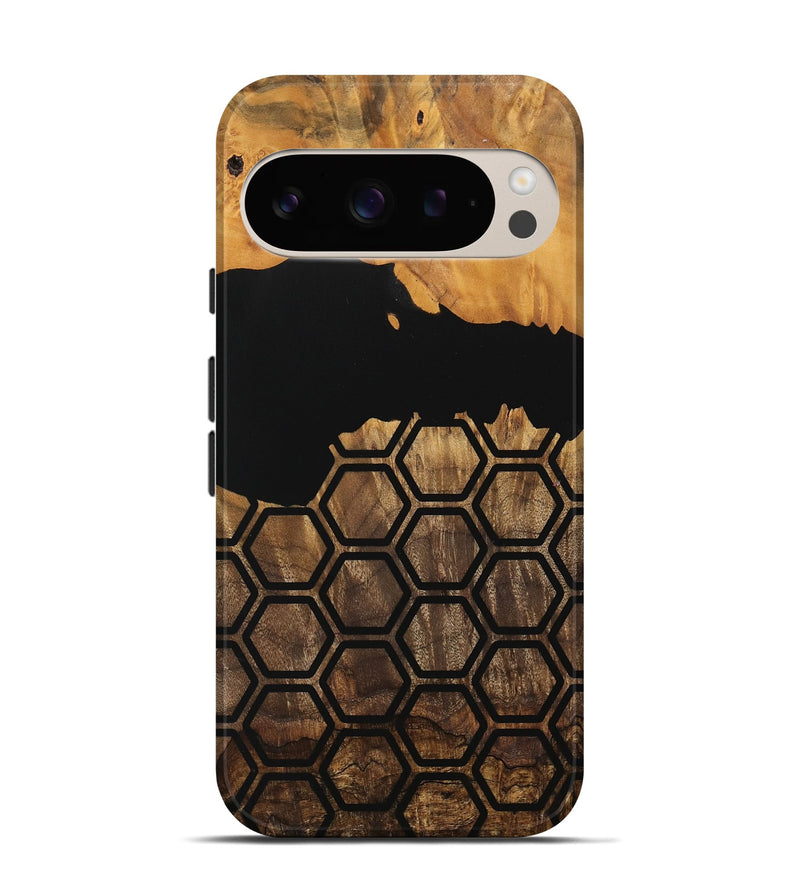 Pixel 9 Wood Live Edge Phone Case - Brenda (Pattern, 744780)