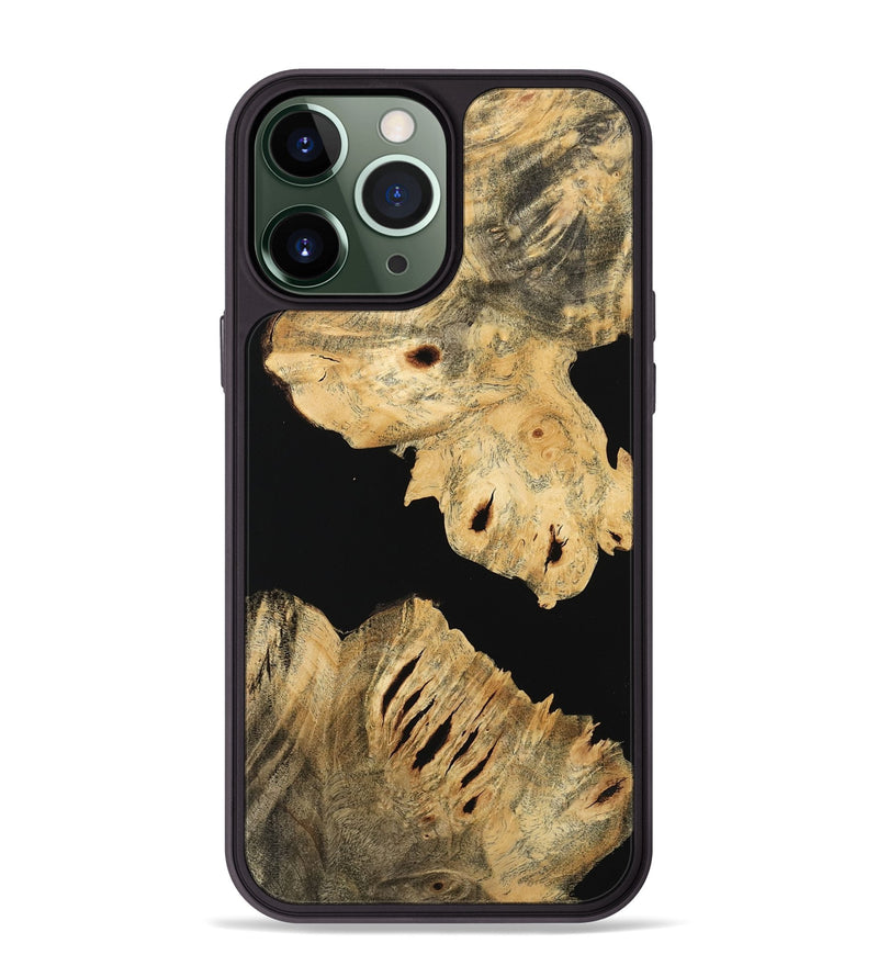 iPhone 13 Pro Max Wood Phone Case - Graves (Wood Burl, 744805)