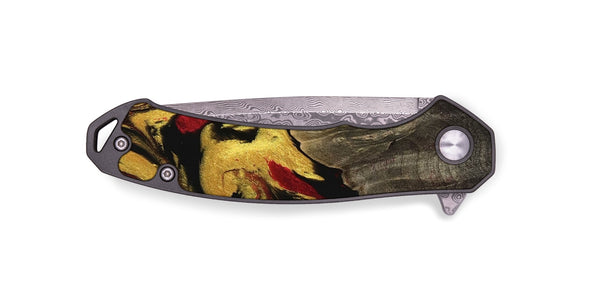 EDC Wood Pocket Knife - Lige (Red, 744809)