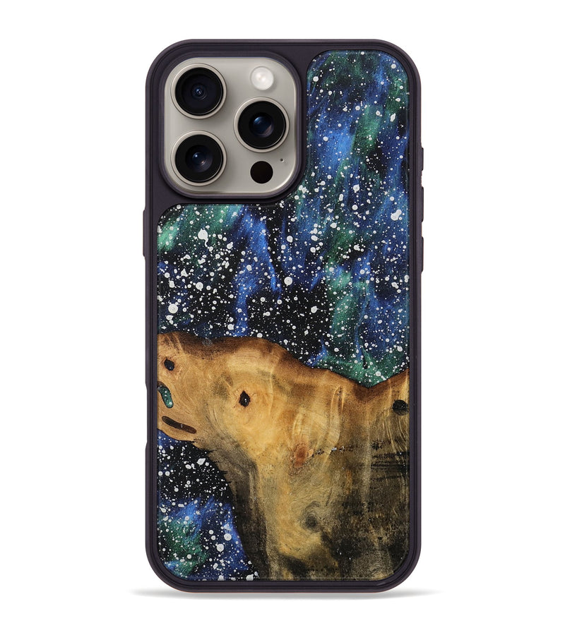 iPhone 16 Pro Max Wood Phone Case - Levin (Cosmos, 744821)