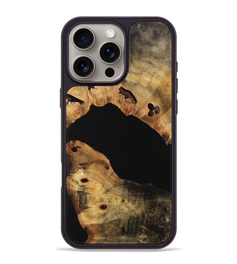 iPhone 16 Pro Max Wood Phone Case - Doris (Wood Burl, 744824)