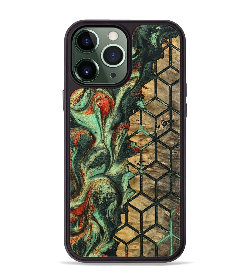 iPhone 13 Pro Max Wood Phone Case - Lucio (Pattern, 744826)