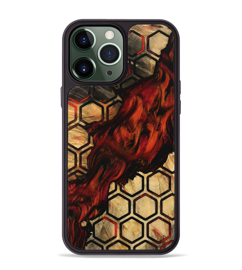 iPhone 13 Pro Max Wood Phone Case - Orlin (Pattern, 744846)