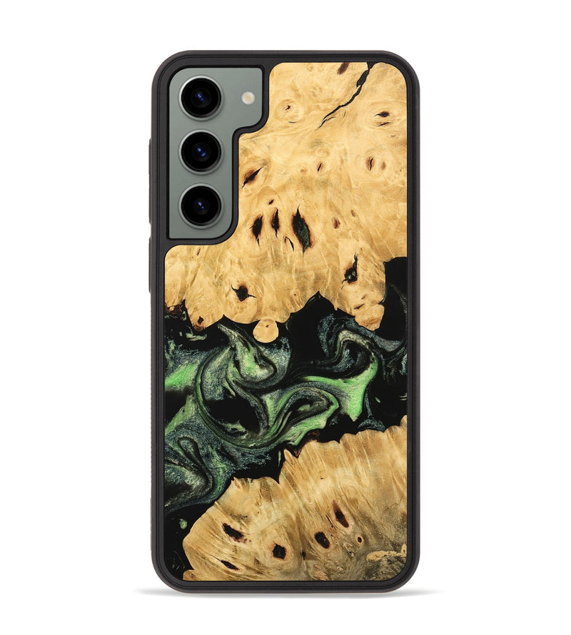 Galaxy S23 Plus Wood Phone Case - Androma (Green, 744847)