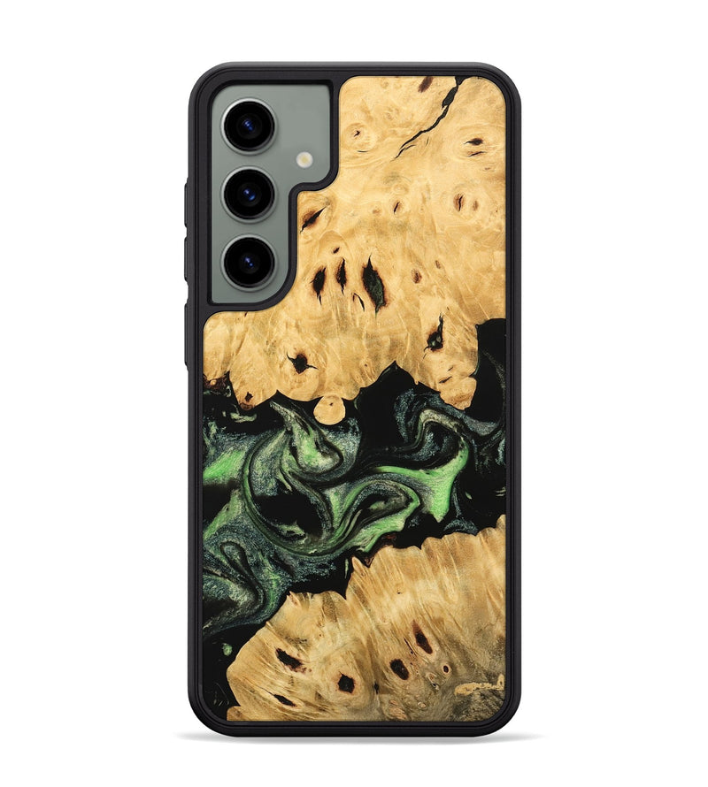 Galaxy S24 Plus Wood Phone Case - Androma (Green, 744847)