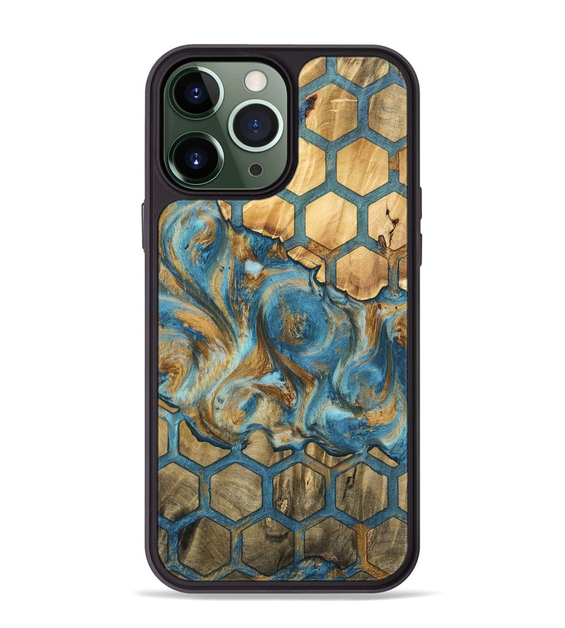 iPhone 13 Pro Max Wood Phone Case - Ilise (Pattern, 744851)