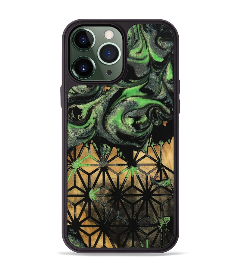 iPhone 13 Pro Max Wood Phone Case - Julina (Pattern, 744881)