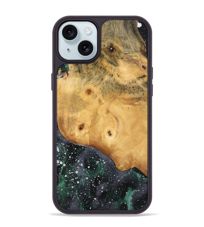 iPhone 15 Plus Wood Phone Case - Angil (Cosmos, 744882)