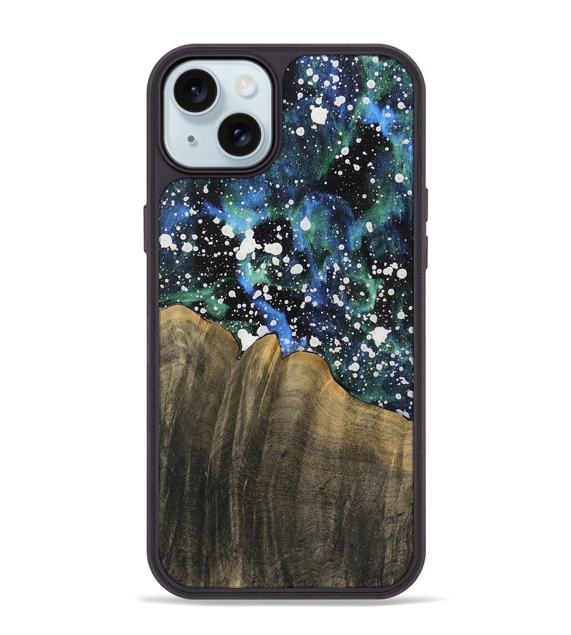 iPhone 15 Plus Wood Phone Case - Moha (Cosmos, 744894)