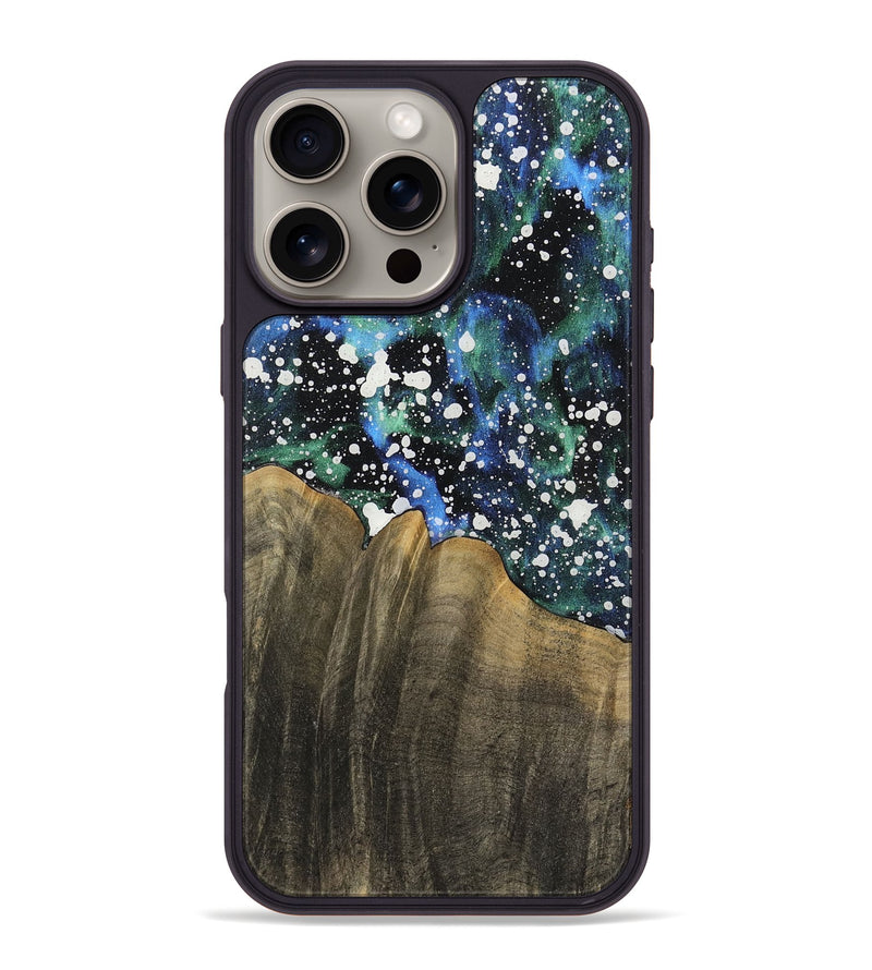 iPhone 16 Pro Max Wood Phone Case - Moha (Cosmos, 744894)