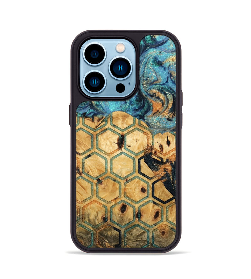 iPhone 14 Pro Wood Phone Case - Markus (Pattern, 744904)