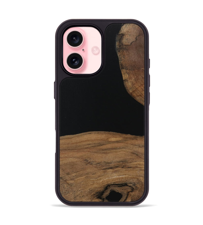 iPhone 16 Wood Phone Case - Marcela (Wood Burl, 744912)