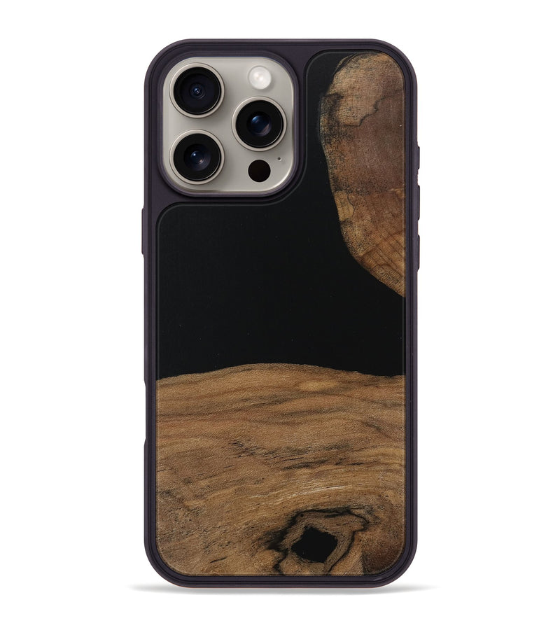 iPhone 16 Pro Max Wood Phone Case - Marcela (Wood Burl, 744912)