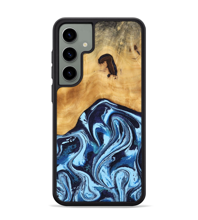 Galaxy S24 Plus Wood Phone Case - Suzi (Blue, 744916)