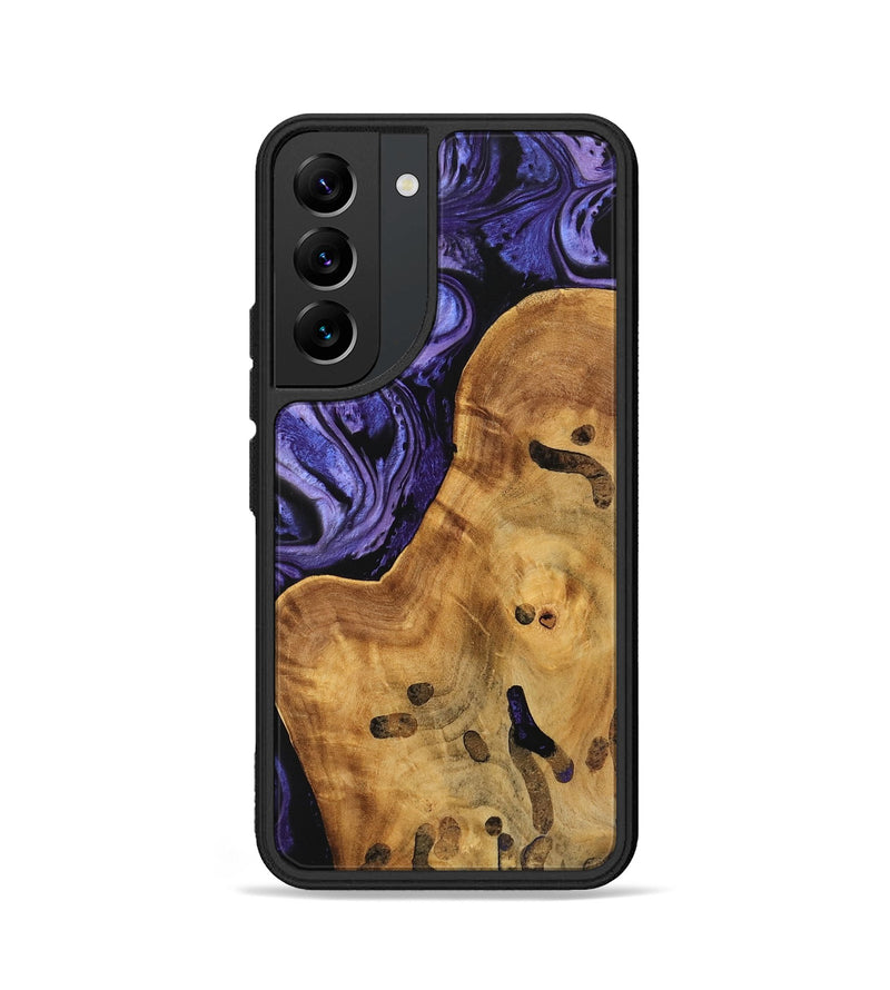 Galaxy S22 Wood Phone Case - Niko (Purple, 744918)