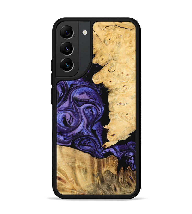 Galaxy S22 Plus Wood Phone Case - Tyreek (Purple, 744922)