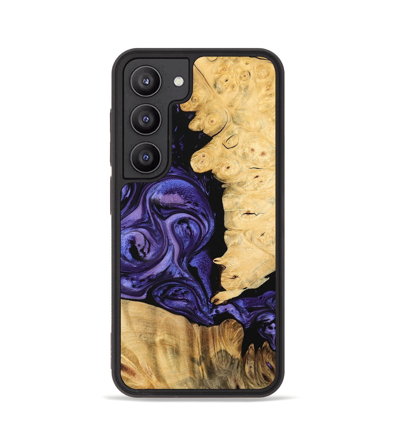 Galaxy S23 Wood Phone Case - Tyreek (Purple, 744922)