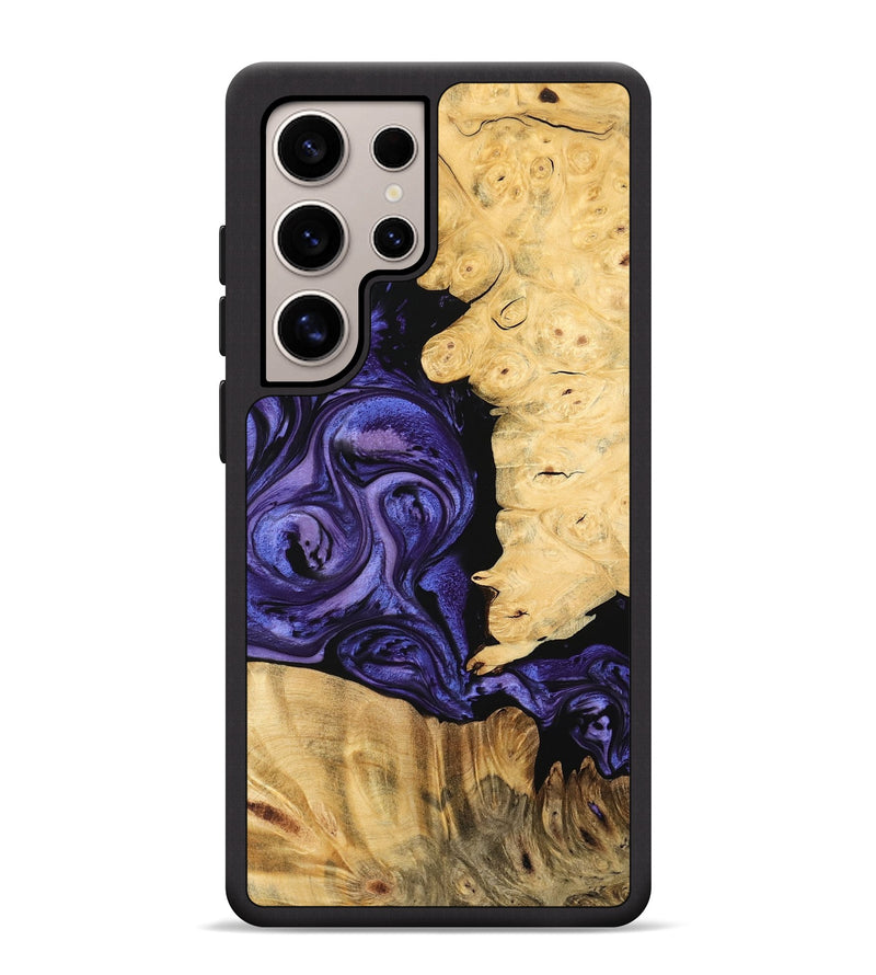 Galaxy S25 Ultra Wood Phone Case - Tyreek (Purple, 744922)