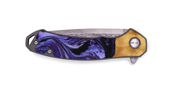 EDC Wood Pocket Knife - Edita (Purple, 744924)