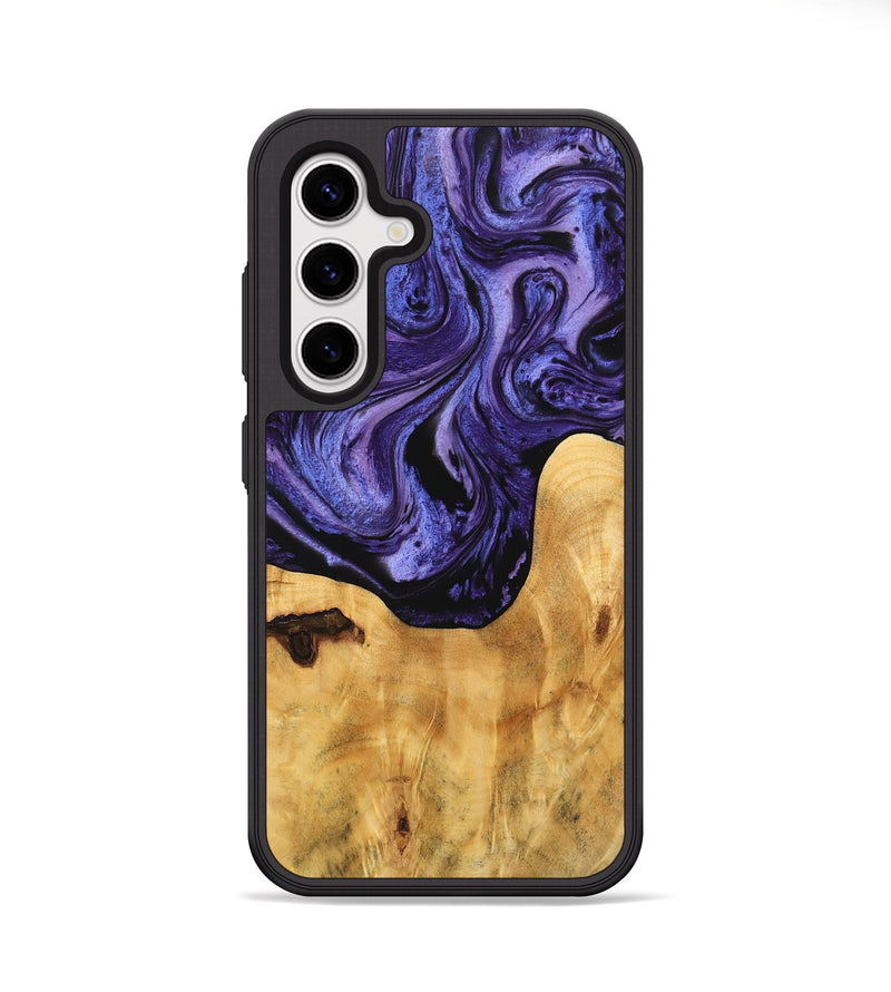 Galaxy S25 Plus Wood Phone Case - Edita (Purple, 744924)