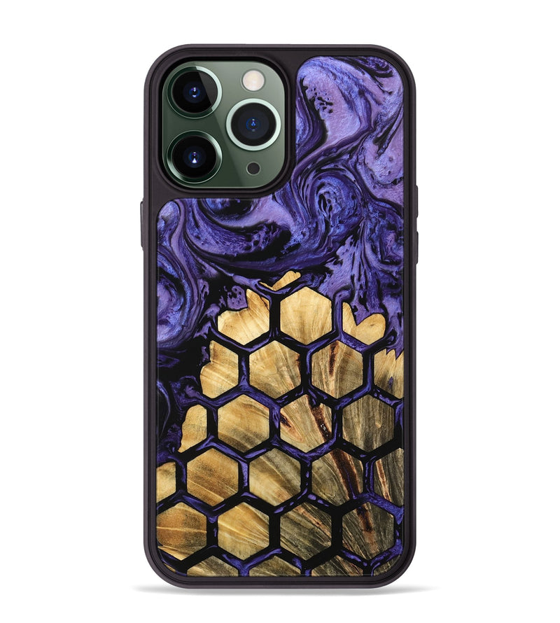 iPhone 13 Pro Max Wood Phone Case - Gaby (Pattern, 744925)