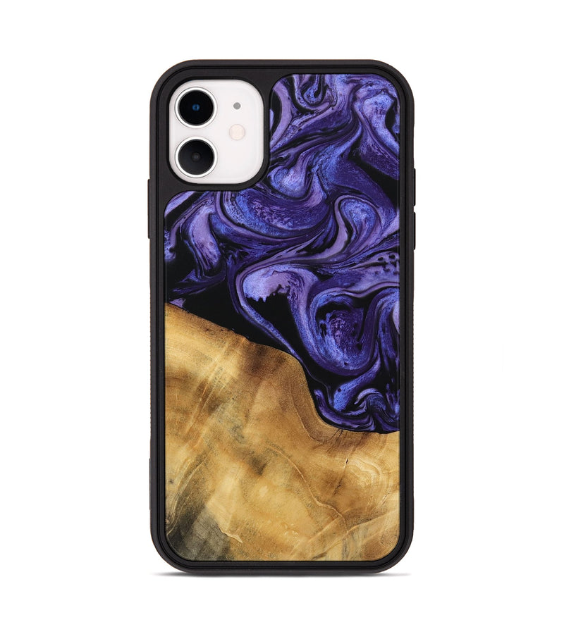 iPhone 11 Wood Phone Case - Kori (Purple, 744937)