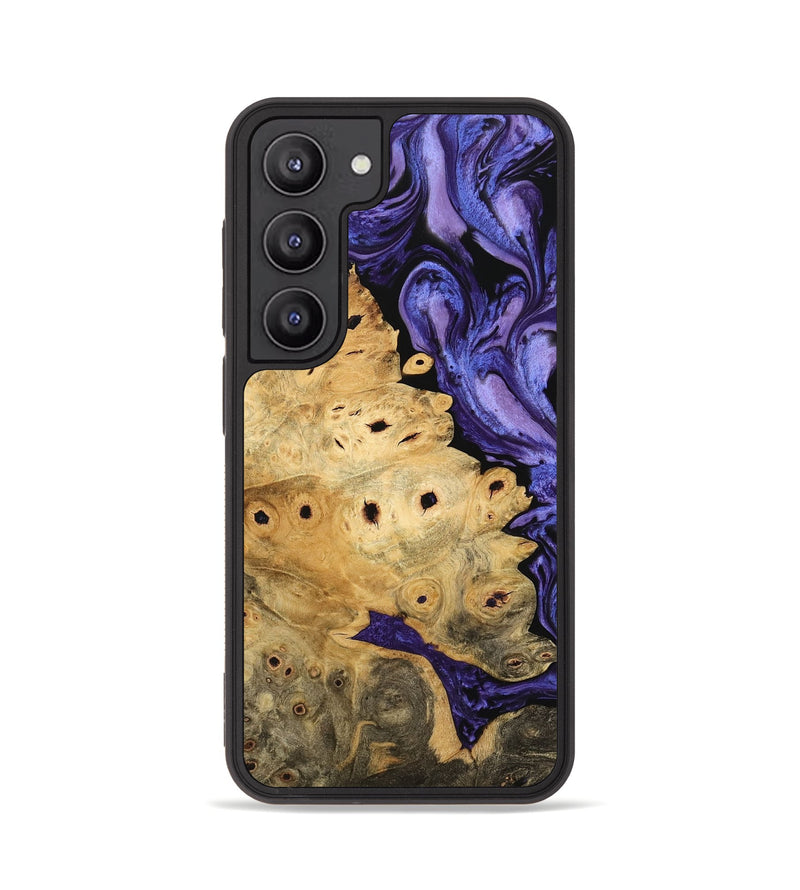 Galaxy S23 Wood Phone Case - Sanaa (Purple, 744938)