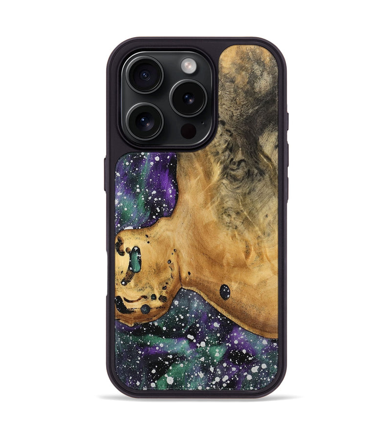 iPhone 16 Pro Wood Phone Case - Karter (Cosmos, 744967)