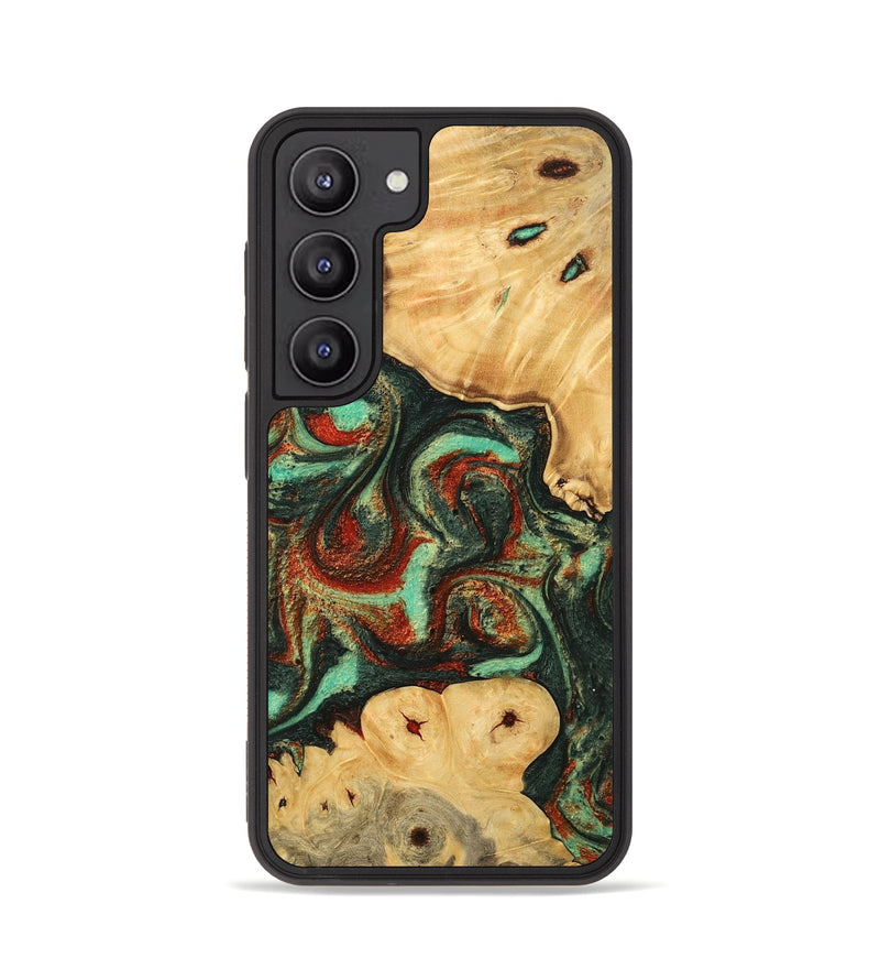 Galaxy S23 Wood Phone Case - Tandi (Green, 744976)