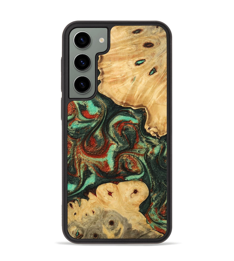 Galaxy S23 Plus Wood Phone Case - Tandi (Green, 744976)