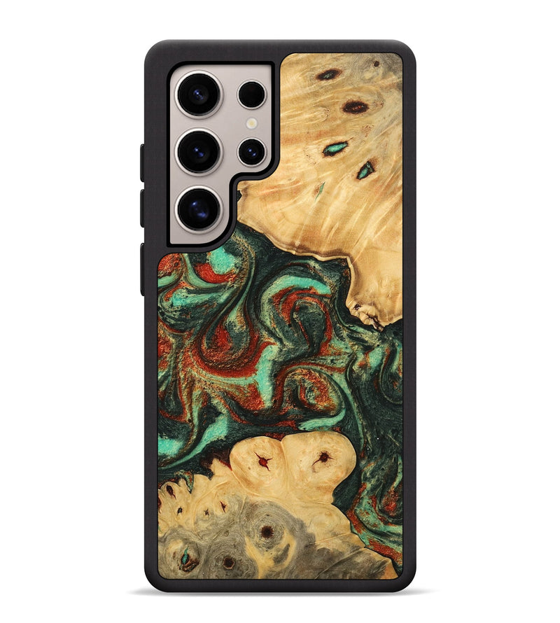 Galaxy S25 Ultra Wood Phone Case - Tandi (Green, 744976)