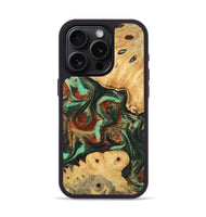 iPhone 15 Pro Wood Phone Case - Tandi (Green, 744976)