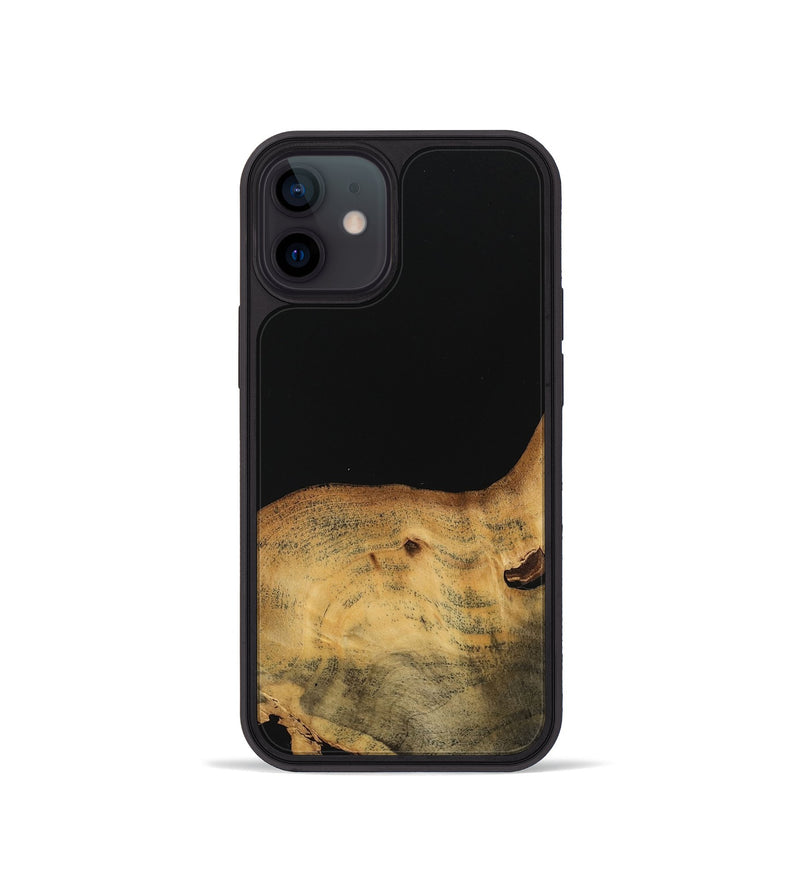 iPhone 12 mini Wood Phone Case - Cornell (Wood Burl, 744980)