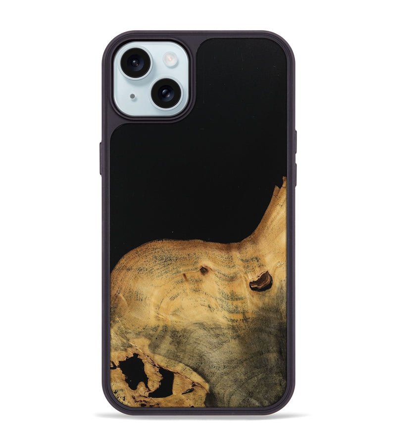 iPhone 15 Plus Wood Phone Case - Cornell (Wood Burl, 744980)