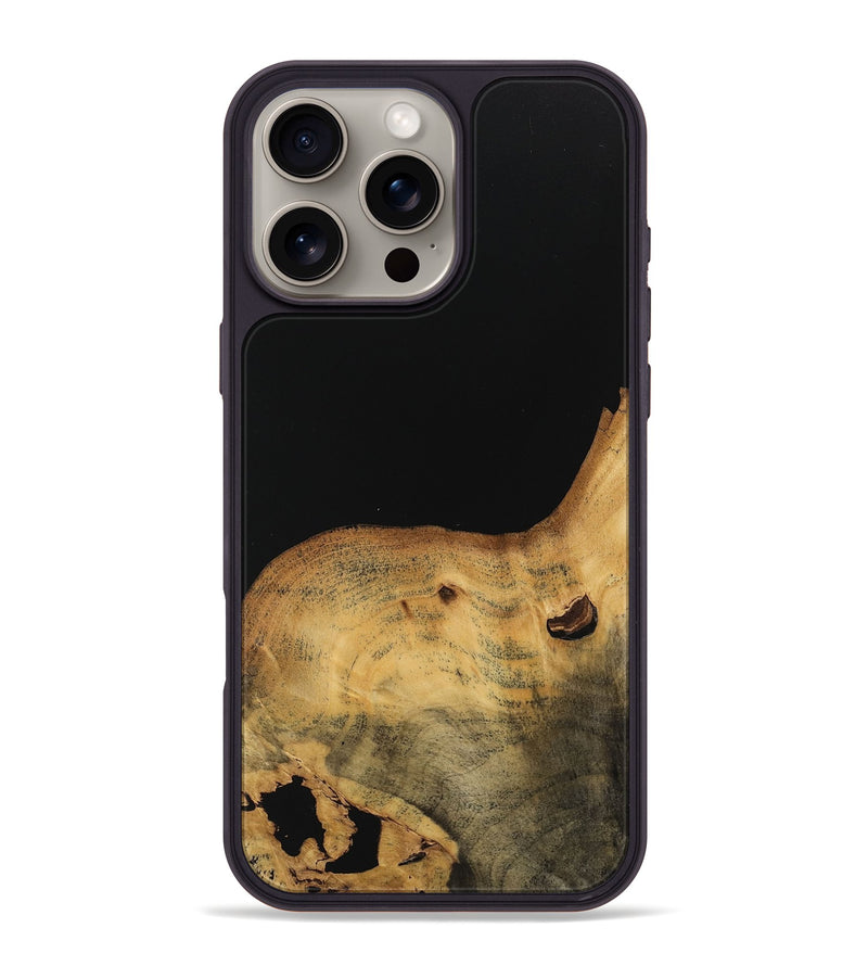 iPhone 16 Pro Max Wood Phone Case - Cornell (Wood Burl, 744980)