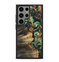 Galaxy S24 Ultra Wood Phone Case - Jaliyah (Green, 744987)