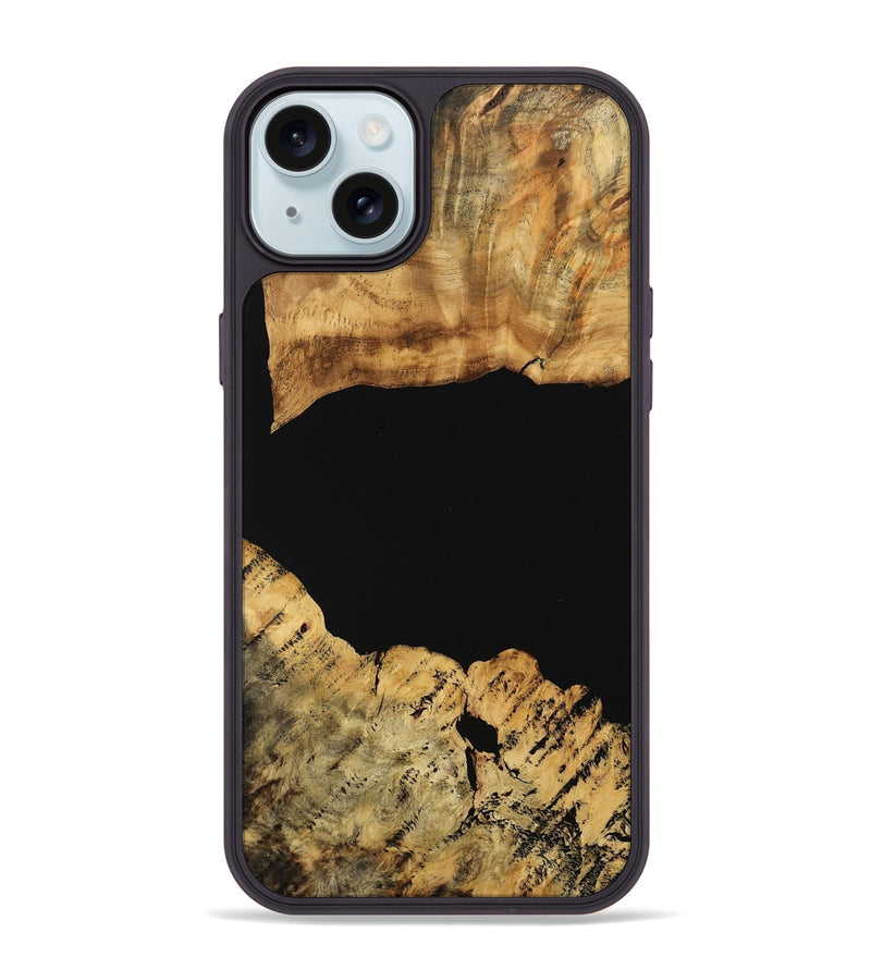 iPhone 15 Plus Wood Phone Case - Sanja (Wood Burl, 744989)