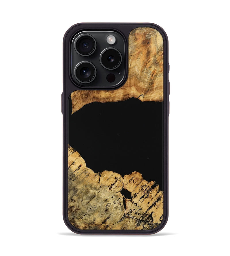 iPhone 15 Pro Wood Phone Case - Sanja (Wood Burl, 744989)