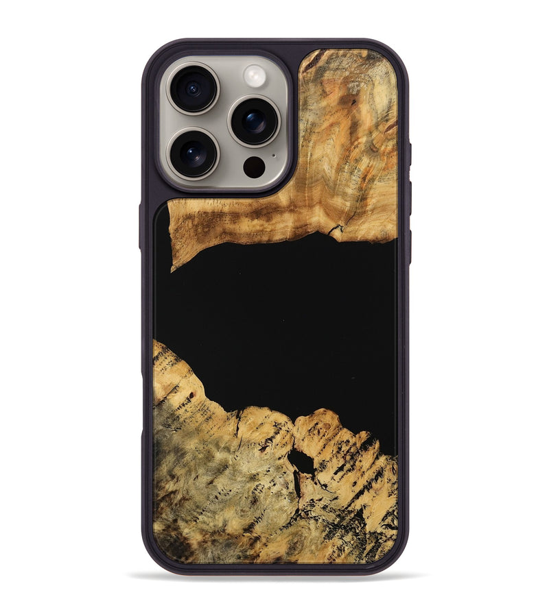 iPhone 16 Pro Max Wood Phone Case - Sanja (Wood Burl, 744989)